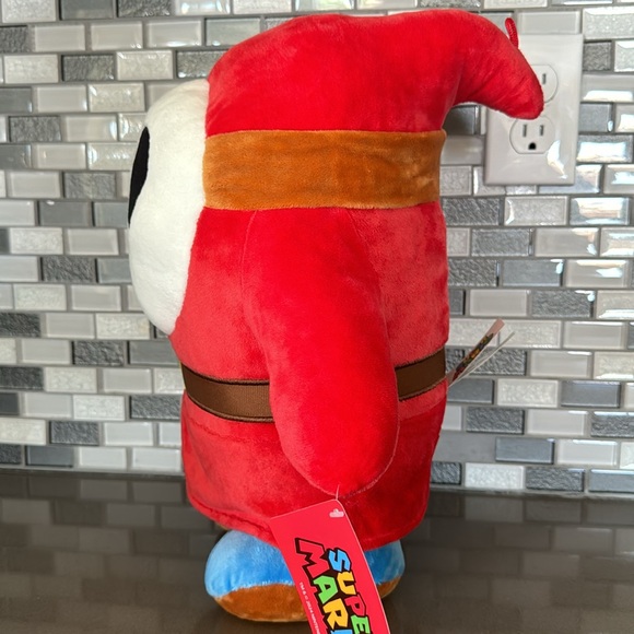 Super Mario SHY GUY Plush / Nintendo / 16” / Officially Licensed / BRAND NEW - Picture 5 of 16